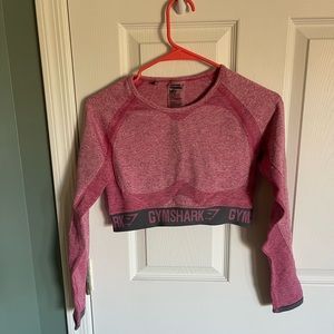 Gymshark Flex Long Sleeve Crop Top Medium